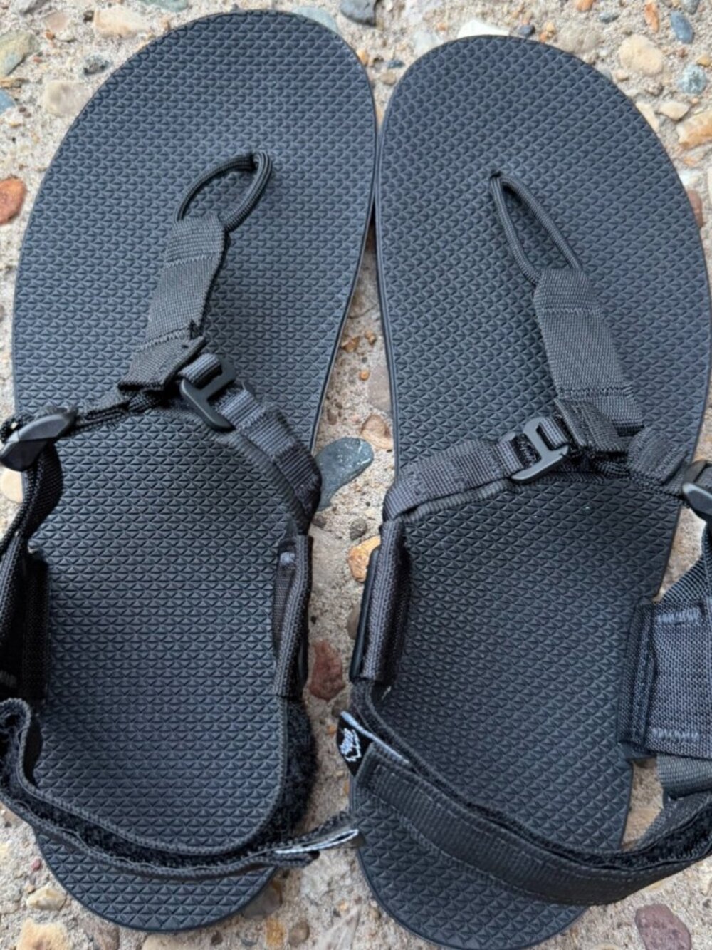 Black Bedrock Cairn Sandals